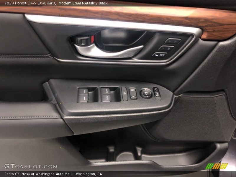 Modern Steel Metallic / Black 2020 Honda CR-V EX-L AWD