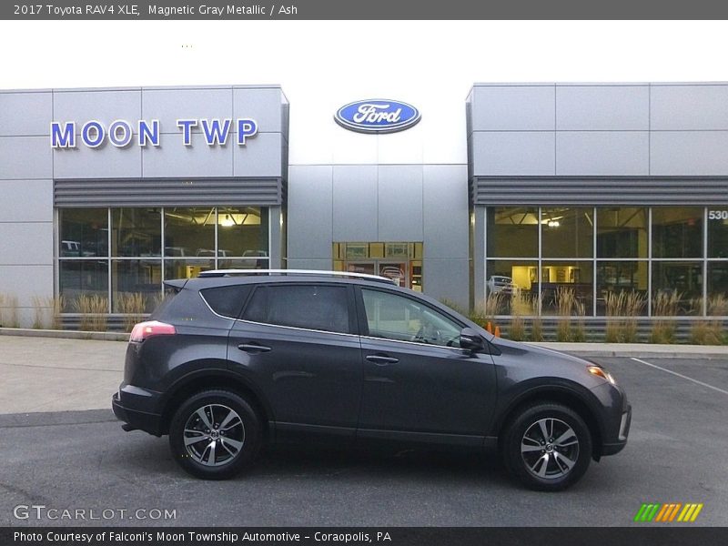 Magnetic Gray Metallic / Ash 2017 Toyota RAV4 XLE
