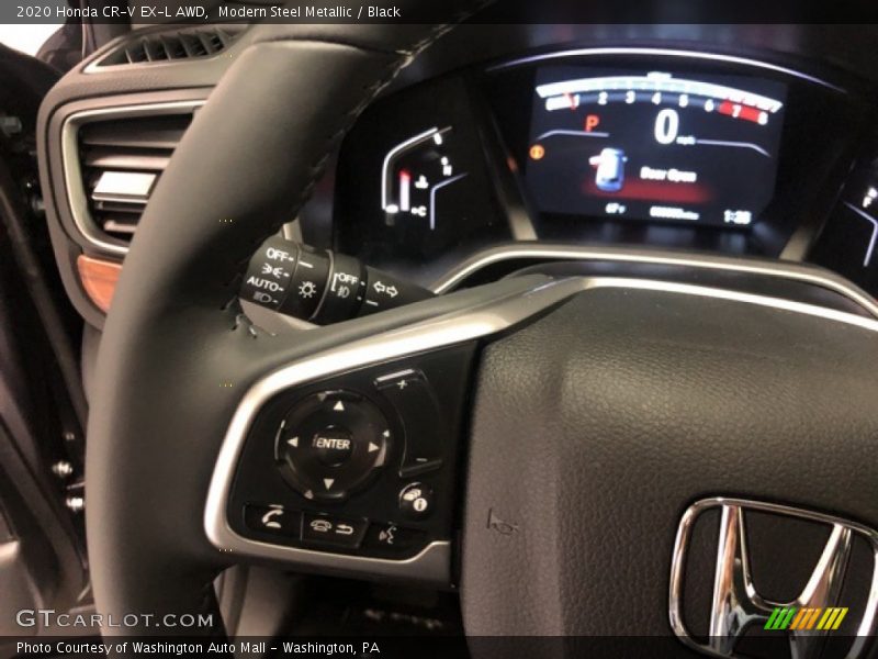 Modern Steel Metallic / Black 2020 Honda CR-V EX-L AWD