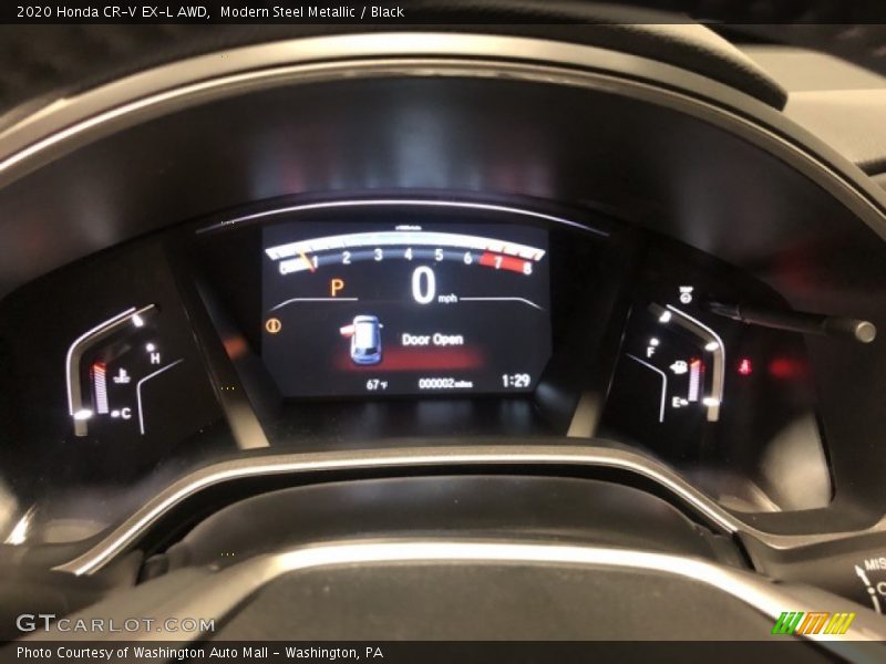 Modern Steel Metallic / Black 2020 Honda CR-V EX-L AWD