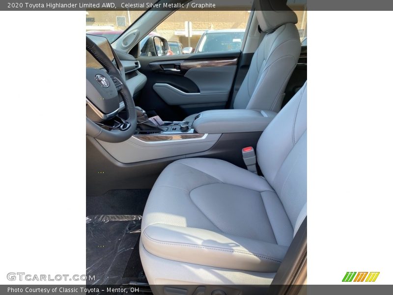 Celestial Silver Metallic / Graphite 2020 Toyota Highlander Limited AWD
