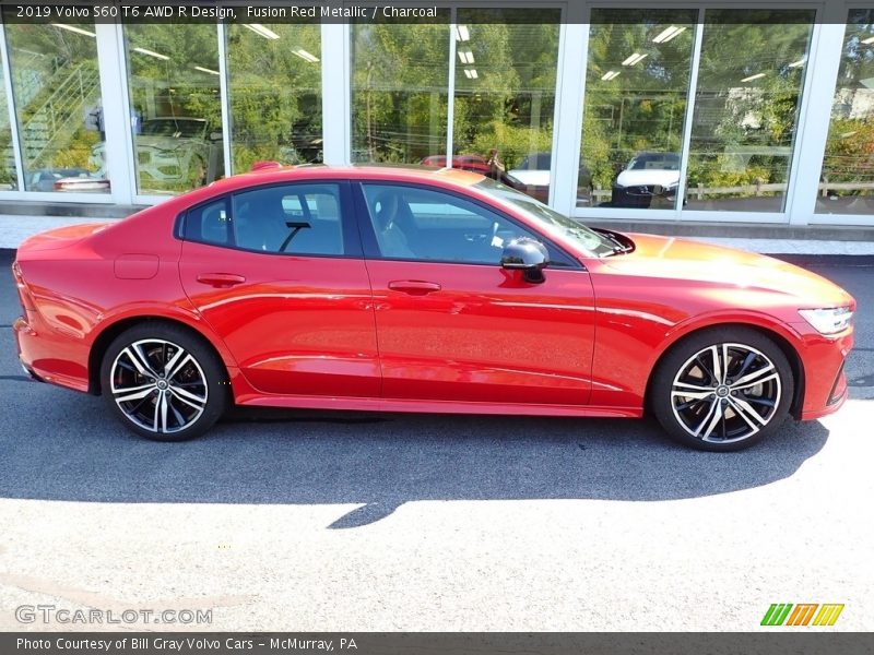  2019 S60 T6 AWD R Design Fusion Red Metallic