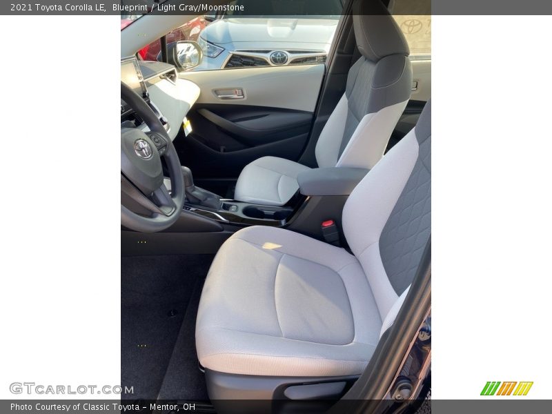 Blueprint / Light Gray/Moonstone 2021 Toyota Corolla LE