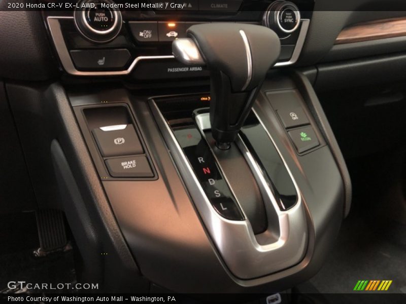 Modern Steel Metallic / Gray 2020 Honda CR-V EX-L AWD