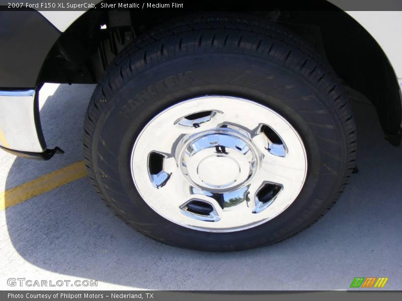 Silver Metallic / Medium Flint 2007 Ford F150 XL SuperCab