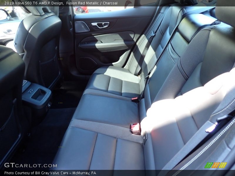 Fusion Red Metallic / Charcoal 2019 Volvo S60 T6 AWD R Design
