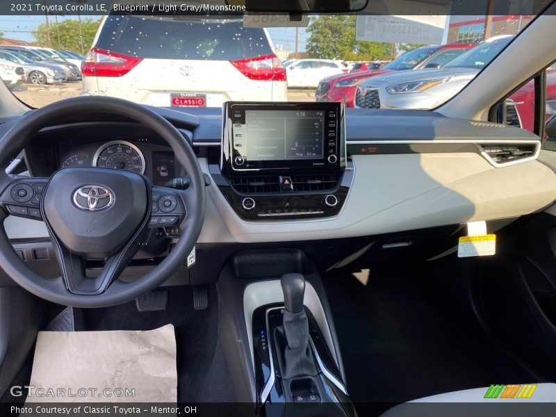 Blueprint / Light Gray/Moonstone 2021 Toyota Corolla LE