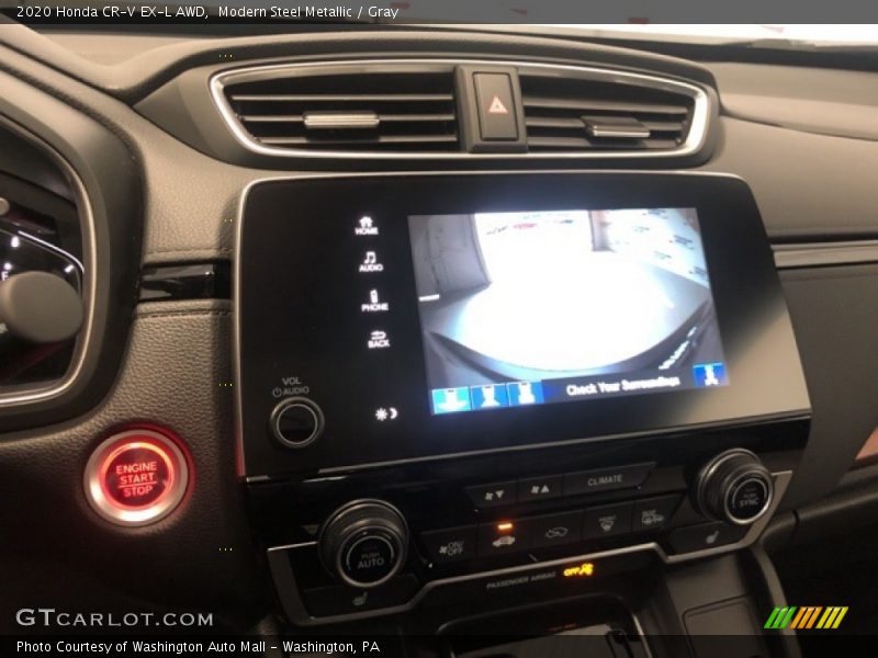 Modern Steel Metallic / Gray 2020 Honda CR-V EX-L AWD