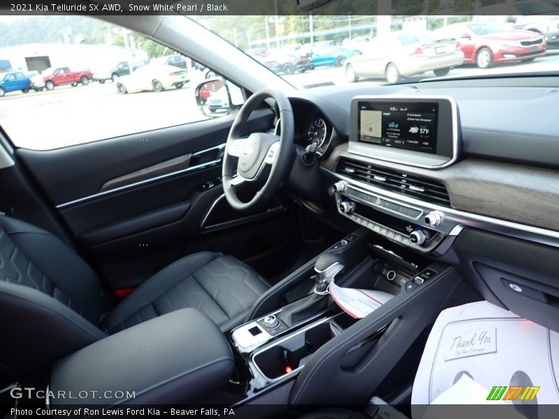Snow White Pearl / Black 2021 Kia Telluride SX AWD