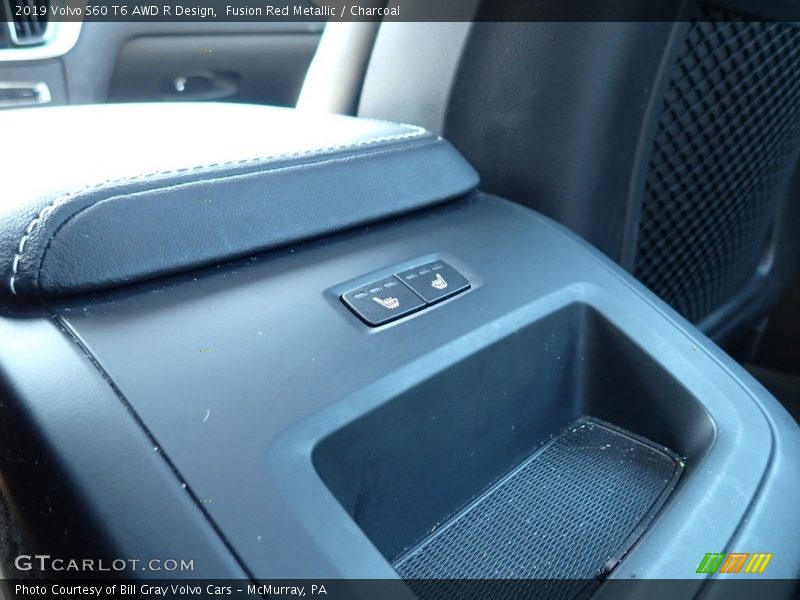 Fusion Red Metallic / Charcoal 2019 Volvo S60 T6 AWD R Design