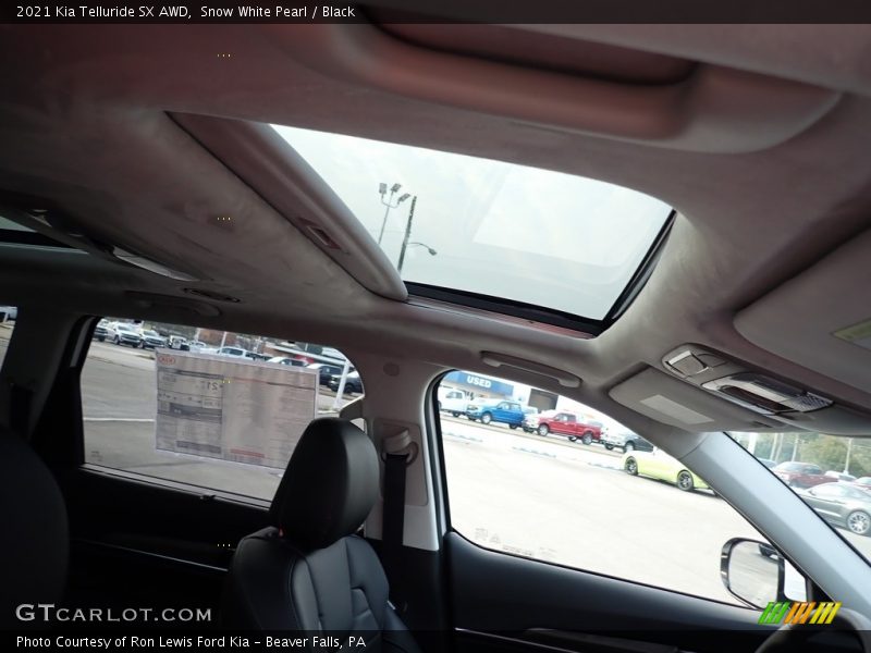 Snow White Pearl / Black 2021 Kia Telluride SX AWD
