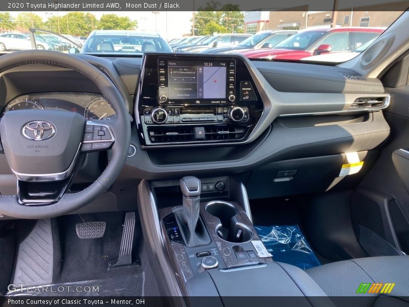 Moon Dust / Black 2020 Toyota Highlander Limited AWD