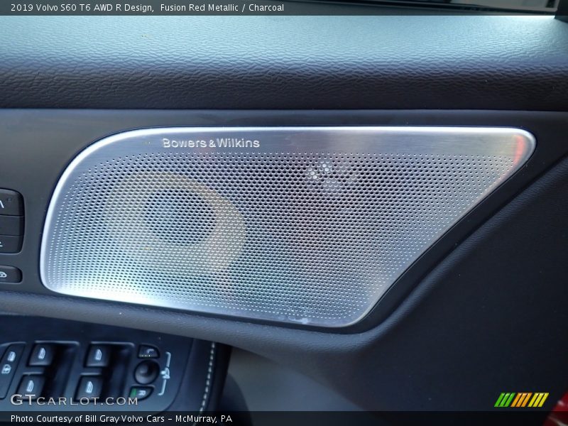 Fusion Red Metallic / Charcoal 2019 Volvo S60 T6 AWD R Design