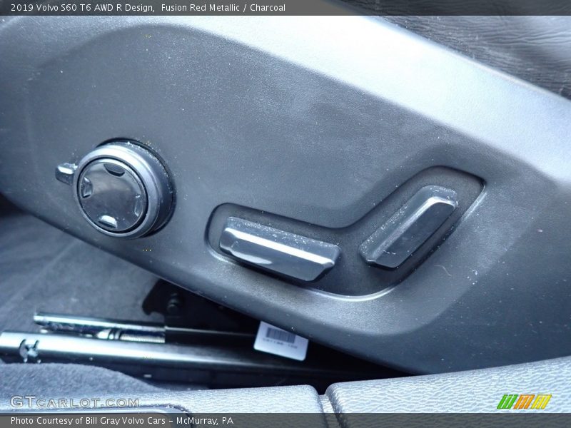 Fusion Red Metallic / Charcoal 2019 Volvo S60 T6 AWD R Design