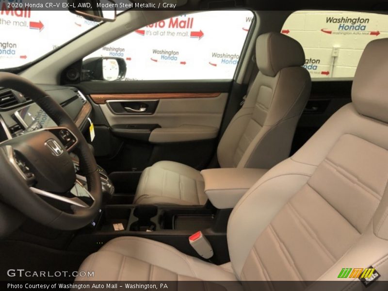Modern Steel Metallic / Gray 2020 Honda CR-V EX-L AWD