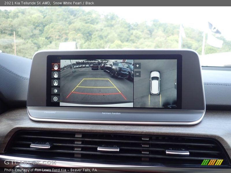 Snow White Pearl / Black 2021 Kia Telluride SX AWD