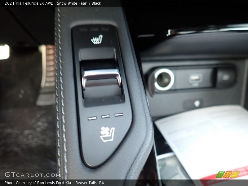 Snow White Pearl / Black 2021 Kia Telluride SX AWD