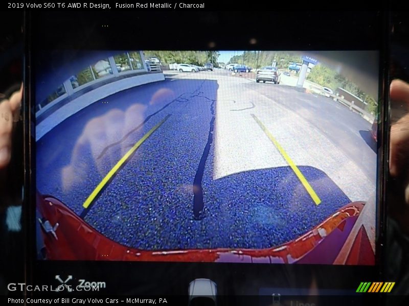 Fusion Red Metallic / Charcoal 2019 Volvo S60 T6 AWD R Design