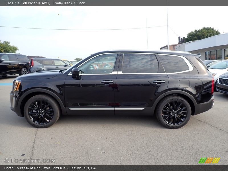 Ebony Black / Black 2021 Kia Telluride SX AWD