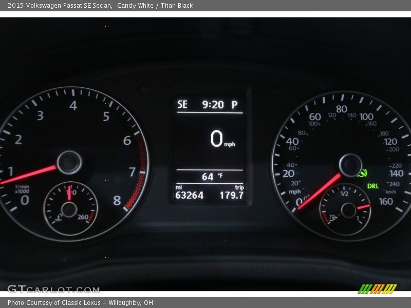  2015 Passat SE Sedan SE Sedan Gauges