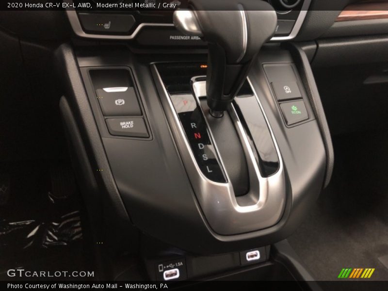 Modern Steel Metallic / Gray 2020 Honda CR-V EX-L AWD