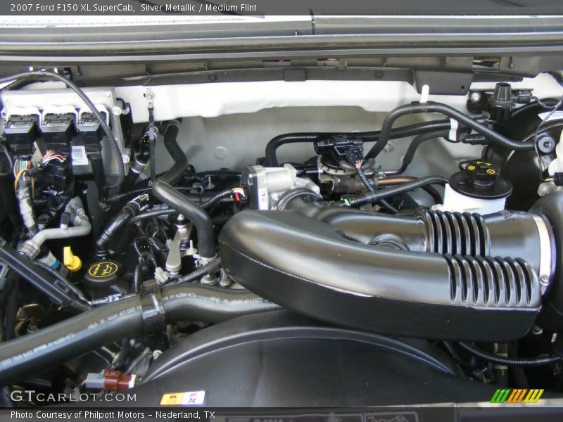 Silver Metallic / Medium Flint 2007 Ford F150 XL SuperCab
