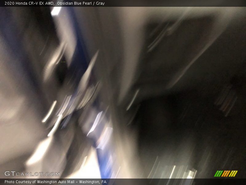 Obsidian Blue Pearl / Gray 2020 Honda CR-V EX AWD