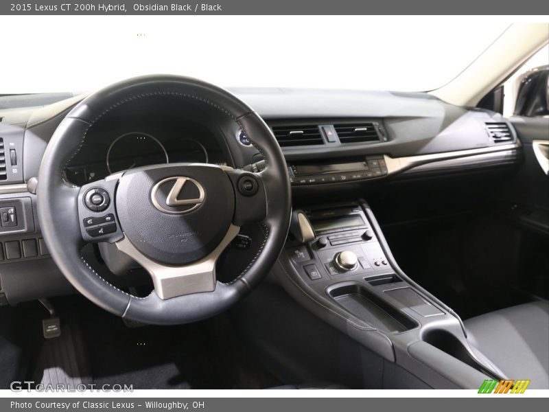 Dashboard of 2015 CT 200h Hybrid