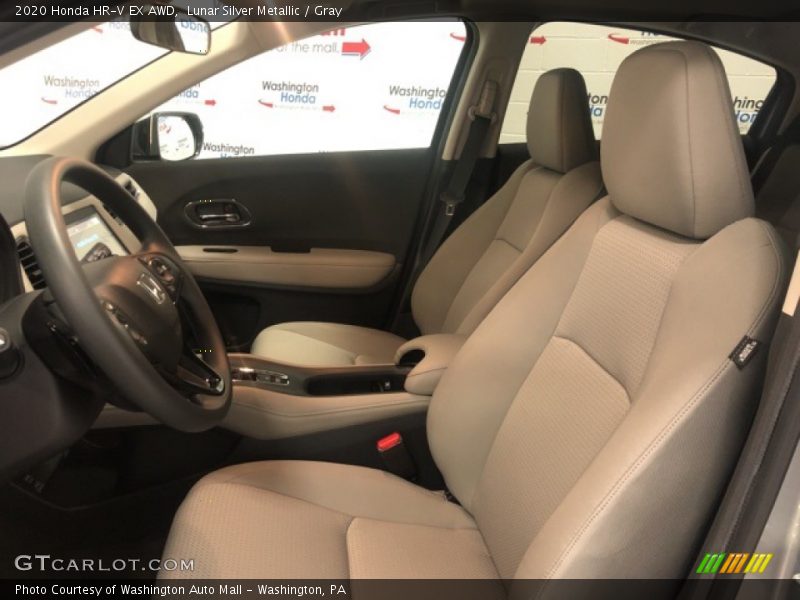 Lunar Silver Metallic / Gray 2020 Honda HR-V EX AWD