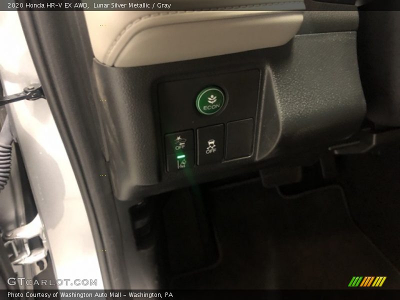 Lunar Silver Metallic / Gray 2020 Honda HR-V EX AWD