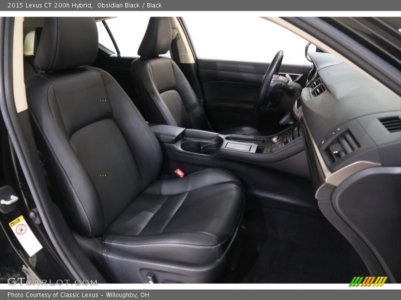 Obsidian Black / Black 2015 Lexus CT 200h Hybrid