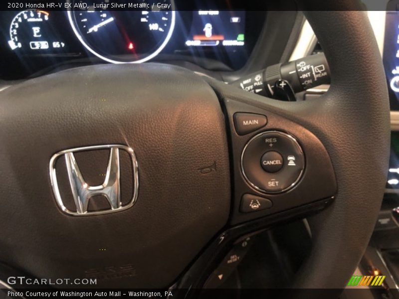 Lunar Silver Metallic / Gray 2020 Honda HR-V EX AWD