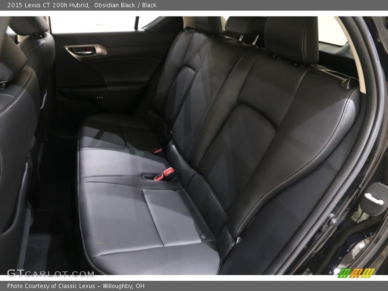 Obsidian Black / Black 2015 Lexus CT 200h Hybrid