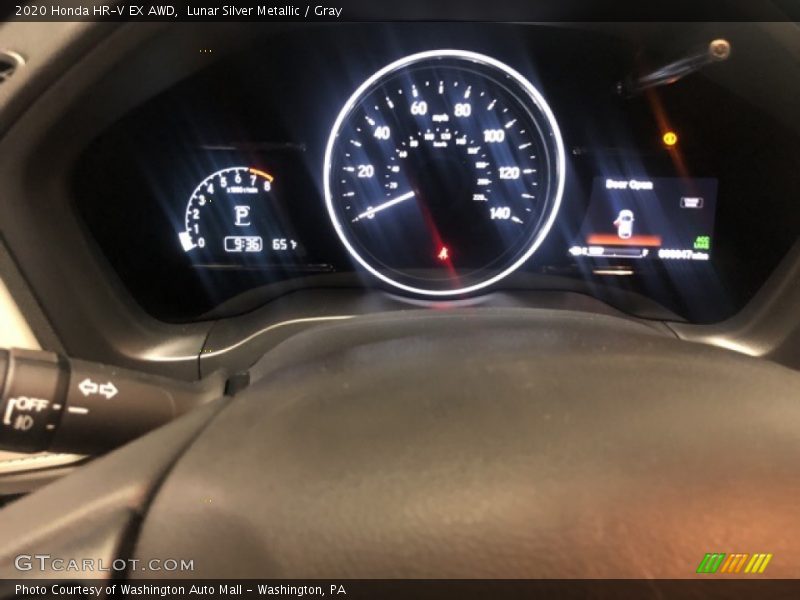 Lunar Silver Metallic / Gray 2020 Honda HR-V EX AWD