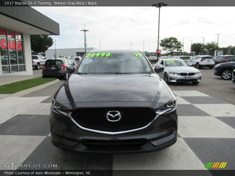 Meteor Gray Mica / Black 2017 Mazda CX-5 Touring