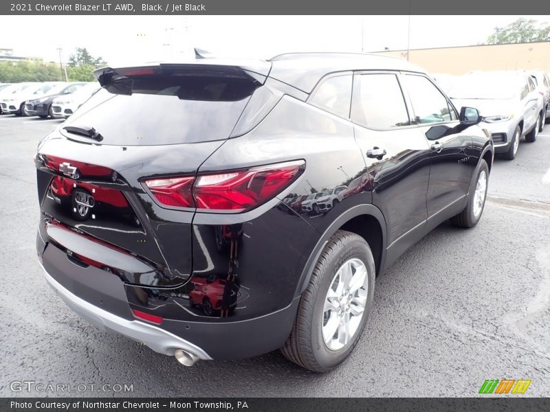 Black / Jet Black 2021 Chevrolet Blazer LT AWD