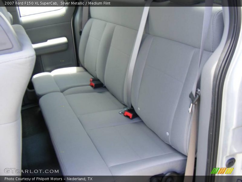 Silver Metallic / Medium Flint 2007 Ford F150 XL SuperCab
