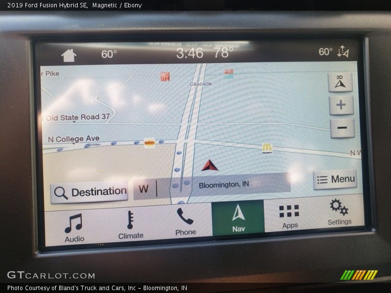 Magnetic / Ebony 2019 Ford Fusion Hybrid SE