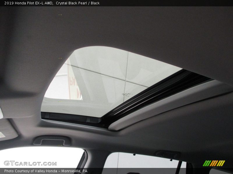 Crystal Black Pearl / Black 2019 Honda Pilot EX-L AWD