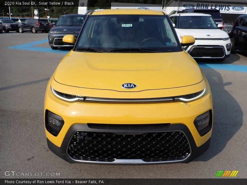 Solar Yellow / Black 2020 Kia Soul EX