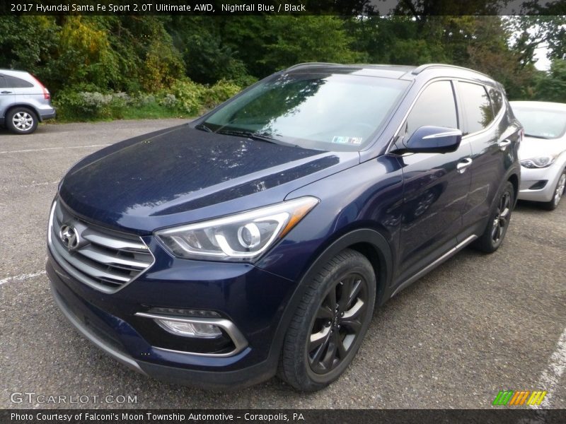 Front 3/4 View of 2017 Santa Fe Sport 2.0T Ulitimate AWD
