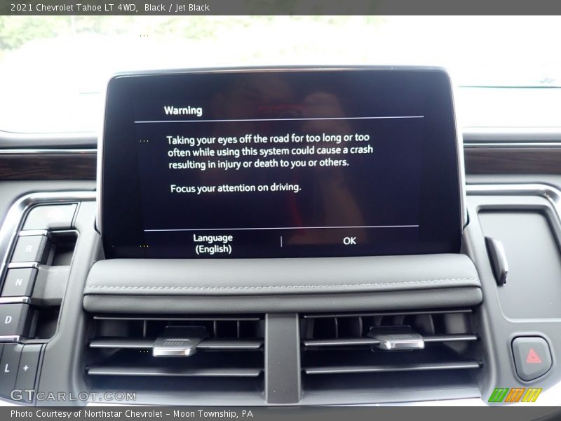 Black / Jet Black 2021 Chevrolet Tahoe LT 4WD