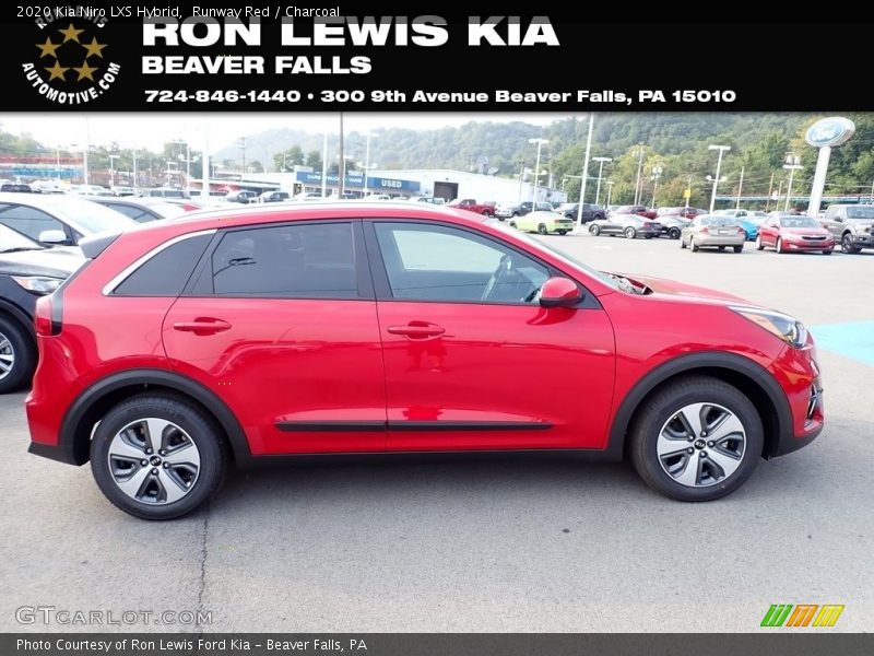 Runway Red / Charcoal 2020 Kia Niro LXS Hybrid