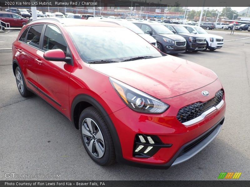 Runway Red / Charcoal 2020 Kia Niro LXS Hybrid
