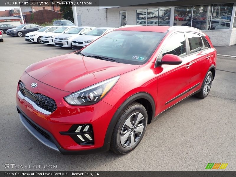 Runway Red / Charcoal 2020 Kia Niro LXS Hybrid