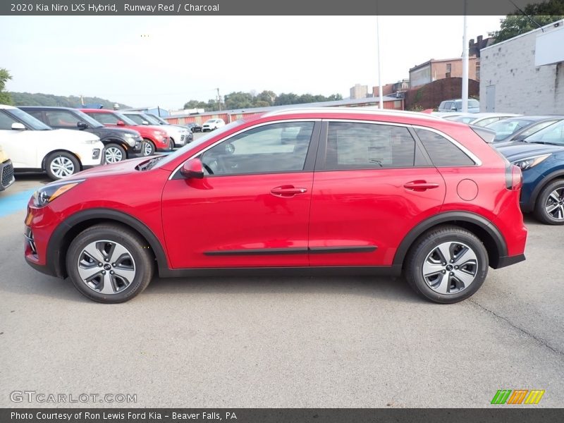 Runway Red / Charcoal 2020 Kia Niro LXS Hybrid