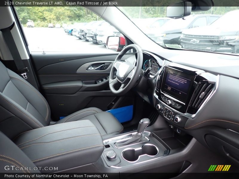 Cajun Red Tintcoat / Jet Black 2020 Chevrolet Traverse LT AWD