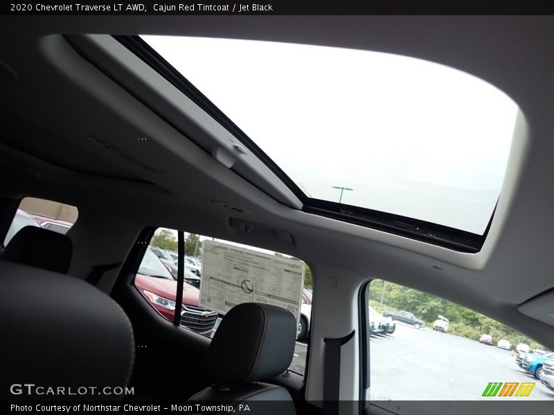 Cajun Red Tintcoat / Jet Black 2020 Chevrolet Traverse LT AWD
