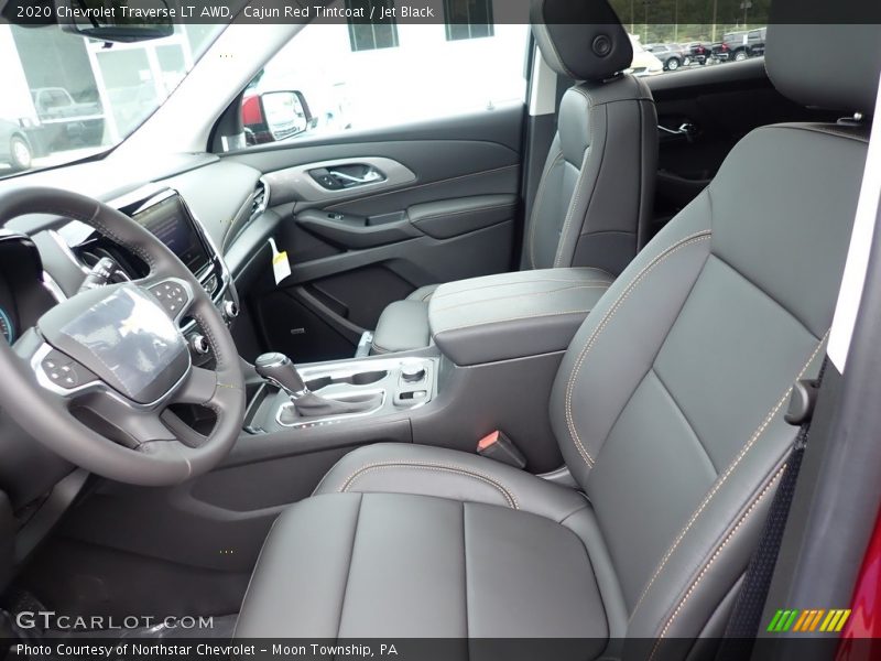 Cajun Red Tintcoat / Jet Black 2020 Chevrolet Traverse LT AWD