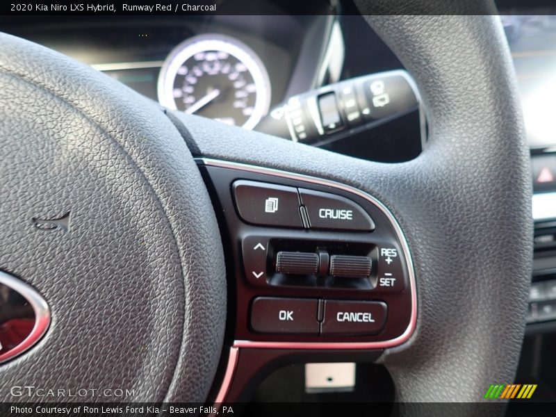 Runway Red / Charcoal 2020 Kia Niro LXS Hybrid